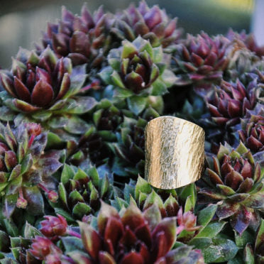 Bague Yoni écorce