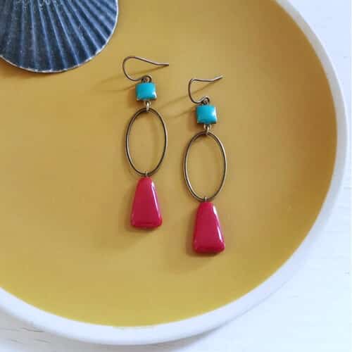 Boucles d'oreilles Sydney Ovales