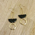 Boucles d'oreilles Petra dorées