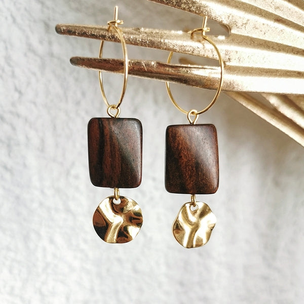 Boucles d'oreilles Cubik