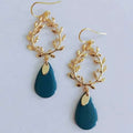 Boucles d'oreilles Césaria dorées