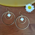 Boucle d'oreille Dolce Vita dorées