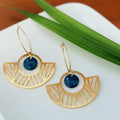 Boucles d'oreilles Jungle New dorées