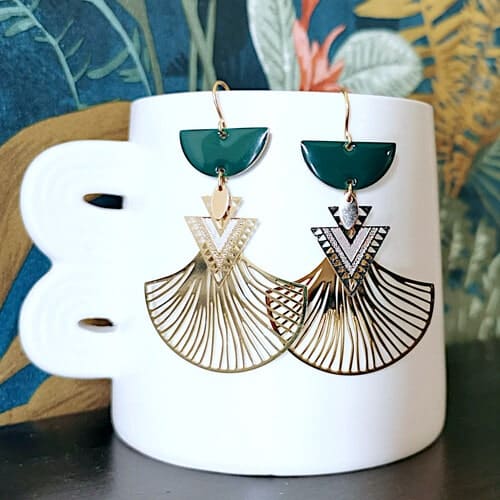 Boucles d'oreilles Butterfly