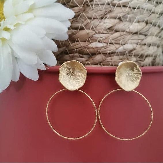 Boucles d'oreilles Nympheas