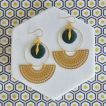 Boucles d'oreilles Kheops Fines