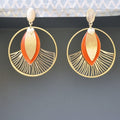 Boucles d'oreilles Gingko Party