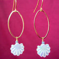 Boucles d'oreilles Shell Purity