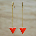 Boucles d'oreilles Graphik Triangles