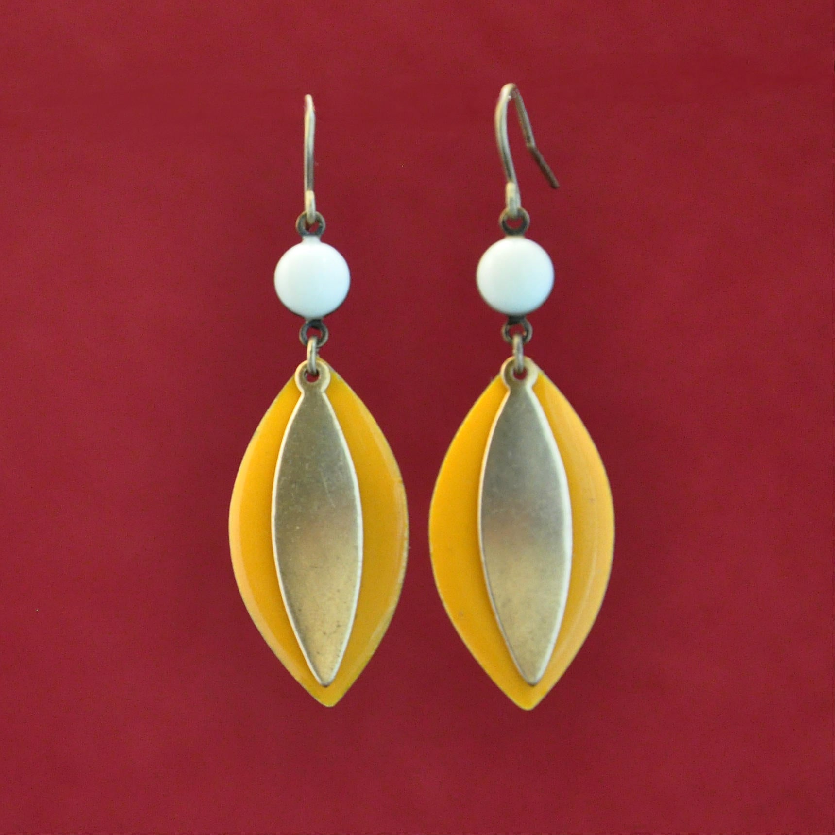 Boucles d'oreilles Navettes courtes