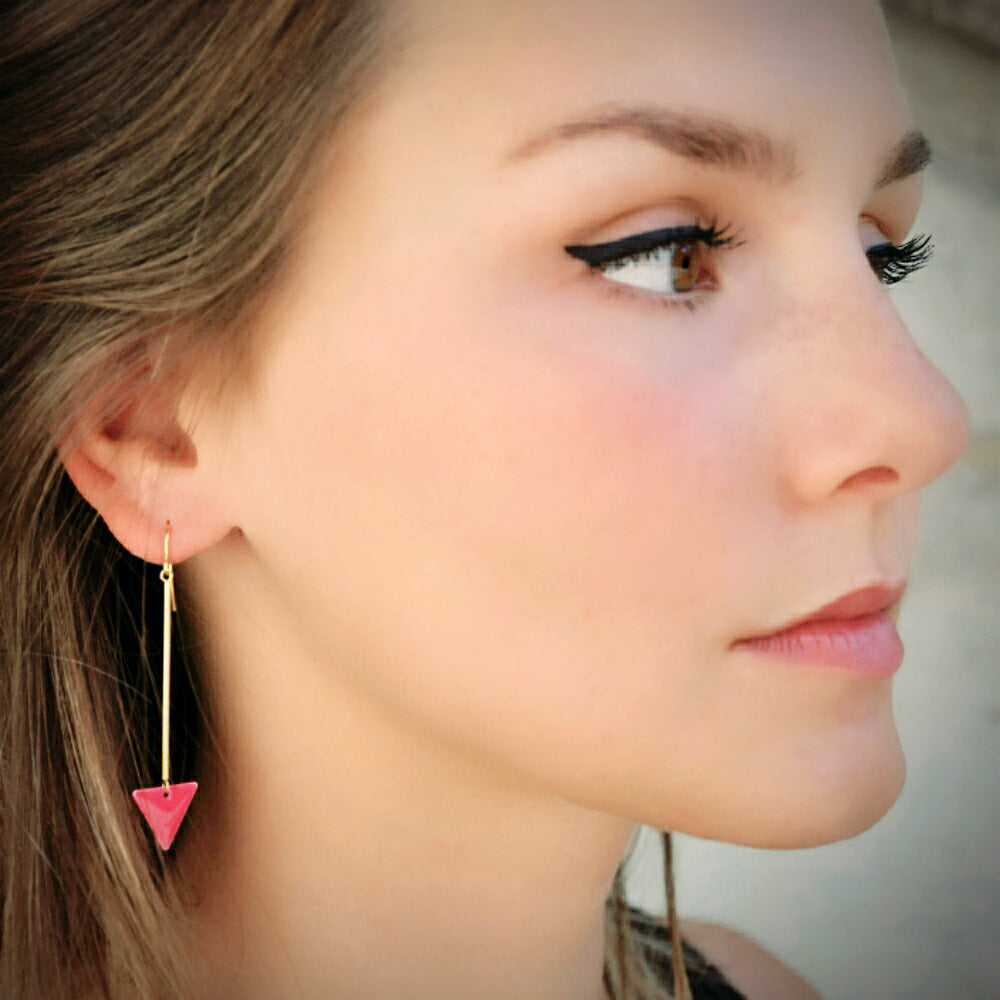 Boucles d'oreilles Graphik Triangles