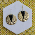 Boucles d'oreilles Stardust ArtDéco
