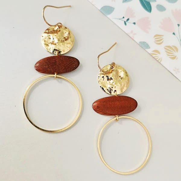 Boucles d'oreilles Origin