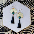 Boucles d'oreilles Némésis dorées