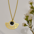 Collier Jungle doré à l'or fin