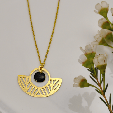 Collier Jungle doré à l'or fin