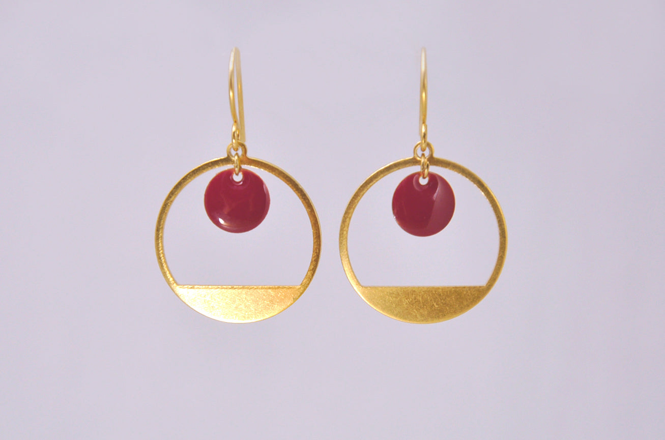 Boucles d'oreilles Sunset