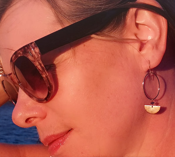 Boucles d'oreilles LUNA